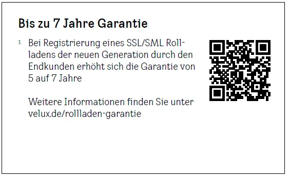 VELUX-Rollladen Solar SSL-K für Y87 Fenster