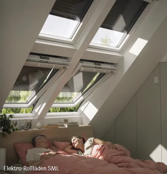 VELUX-Rollladen (Elektro) SML-K  für alle Größen