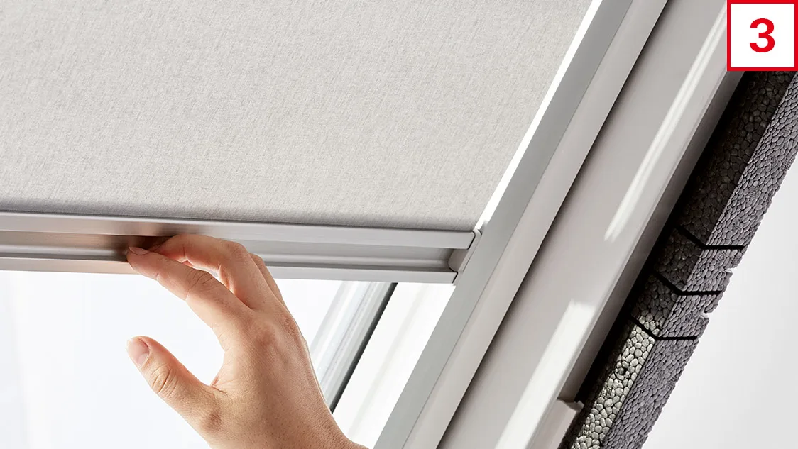 ROTO-Innenrollo Exclusiv für Fenstergröße 065/098 oder 06/09