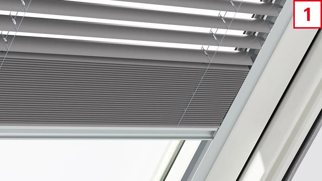 ROTO-Jalousette für Fenstergröße  054/078 oder  05/07
