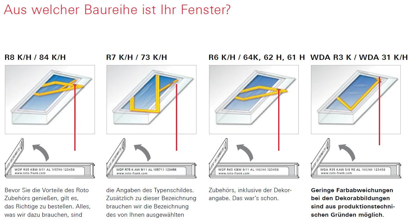 ROTO-Rollladen ZRO F Größe 094/118 oder 09/11